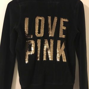 PINK velour jacket